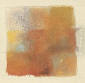 Abstraktion In Orange by Augusto Giacometti