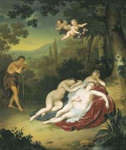 Cimon and Iphigenia by Willem Van Mieris Leiden
