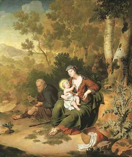 The Rest on the Flight into Egypt - view 1