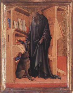 Diptych- St Jerome c. 1420 by Lorenzo Monaco