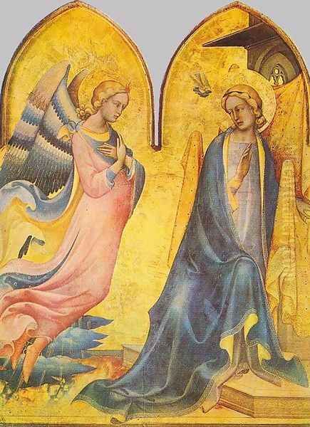 The Annunciation 1410-15 by Lorenzo Monaco