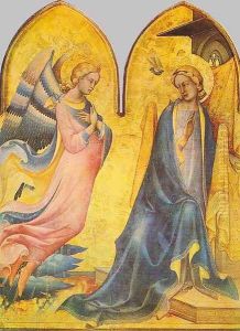 The Annunciation 1410-15 by Lorenzo Monaco