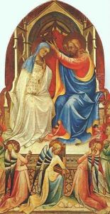Coronation of the Virgin c. 1414 by Lorenzo Monaco