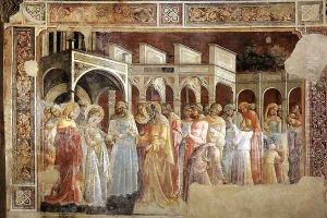 Marriage of the Virgin 1420-24 by Lorenzo Monaco