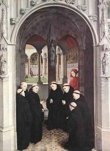 Scenes from the Life of St Bertin (detail 1) 1459 Scenes from the Life of St Bertin (detail 1) 1459
