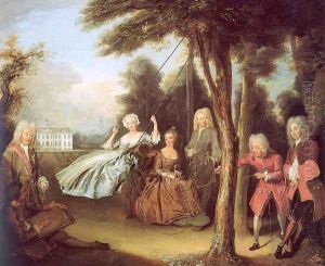The Belton Conversation Piece by Philipe Mercier