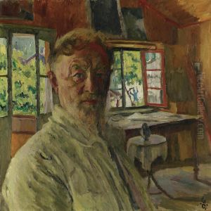 Selbstportrait by Giovanni Giacometti