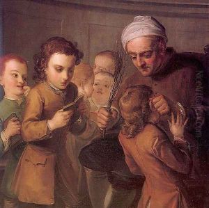 School for Boys 1738 by Philipe Mercier