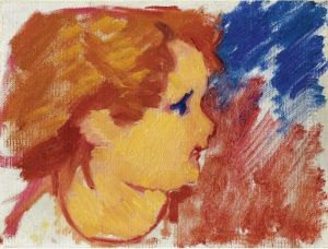 Kinderkopf (bruno Giacometti) by Giovanni Giacometti