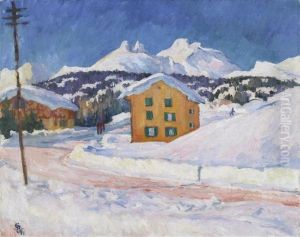 Paesaggio D'inverno by Giovanni Giacometti