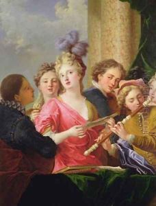 A Music Party by Philipe Mercier