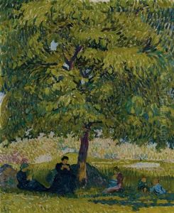 Der Nussbaum by Giovanni Giacometti