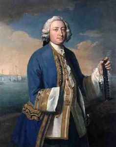 Portrait of Captain David Brodie 1709-87 by Philipe Mercier