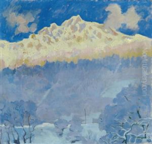 Mattino D'inverno (wintermorgen) by Giovanni Giacometti
