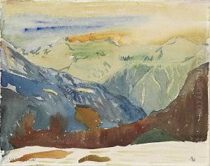Blick Ins Bergell Von Maloja Aus Blick Ins Bergell Von Maloja Aus