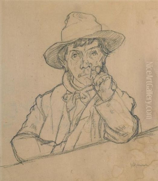 Bauer, Studie Zu Giovanin De Voja, Um 1907 - view 1