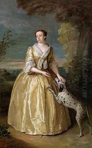 Portrait of Lady Jenkinson 1742 by Philipe Mercier