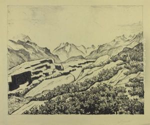 Blick Ins Fornotal Bei Maloja
