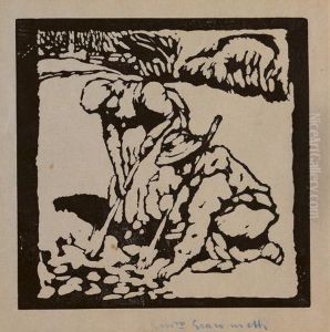 Lavori Di Primavera by Giovanni Giacometti