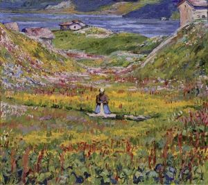 Valle Fiorita by Giovanni Giacometti