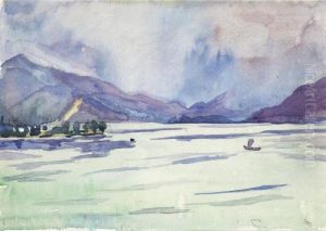 Gewitter Am Comersee Thunderstorm At The Lake Como
