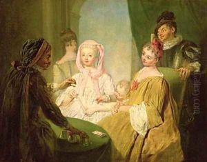 The Conjuror 1720-25 by Philipe Mercier