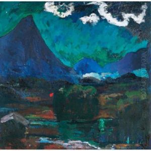 Nachtlandschaft by Giovanni Giacometti