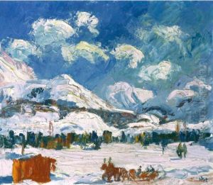 Winterlandschaft by Giovanni Giacometti