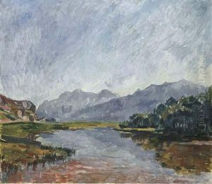 Oberengadin Im Herbst by Giovanni Giacometti