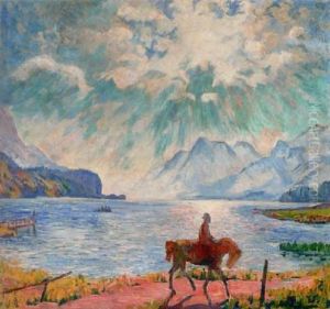 Mattino-morgenritt by Giovanni Giacometti