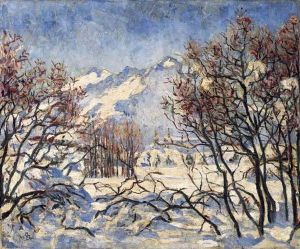 Winterlandschaft Im Engadin