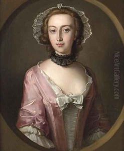 Portrait of Louisa Balfour 1751 by Philipe Mercier