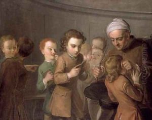 School for Boys 1738 2 by Philipe Mercier