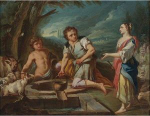 Jacob And Rachel At The Well