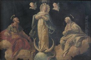 L'immaculee Conception Entre Deux Saints