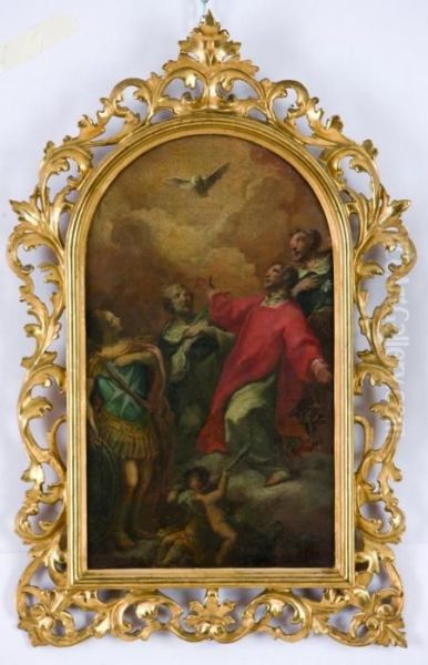 Spirito Santo Con L' Arcangelo 
Michele, S. Pietro Martire, S. Lorenzo E S. Domenico Guzman - view 1