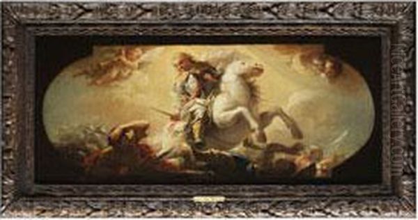 Apotheose Des Sieges Der Christlich-abendlandischen Heere In Denturkenkriegen - view 1
