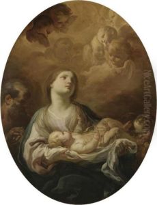 The Holy Family by Corrado Giaquinto