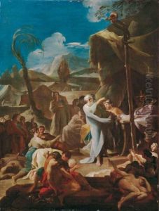 Mose E Il Serpente Di Bronzo by Corrado Giaquinto