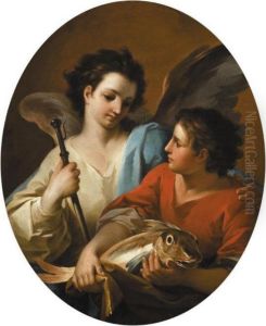 Tobia E L'angelo by Corrado Giaquinto