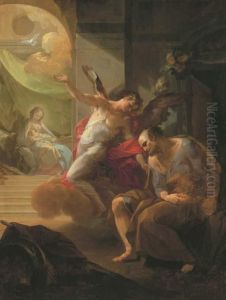 Le Songe De Saint Joseph by Corrado Giaquinto