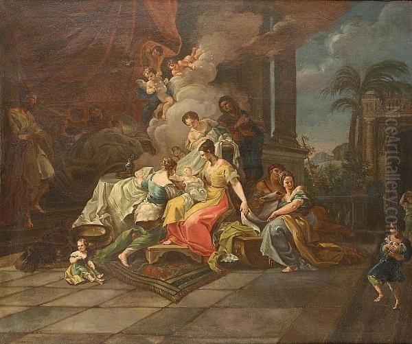 The Birth Of The Virgin - view 1