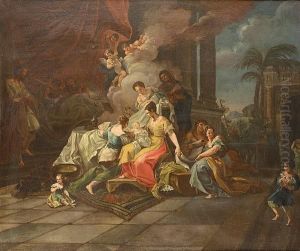 The Birth Of The Virgin by Corrado Giaquinto