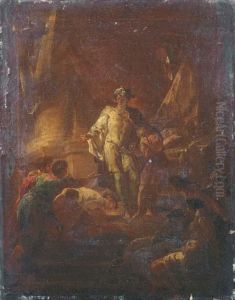 Joseph Revealing His Identity To His Brothers by Corrado Giaquinto