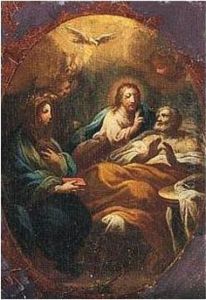 The Death Of Saint Joseph by Corrado Giaquinto