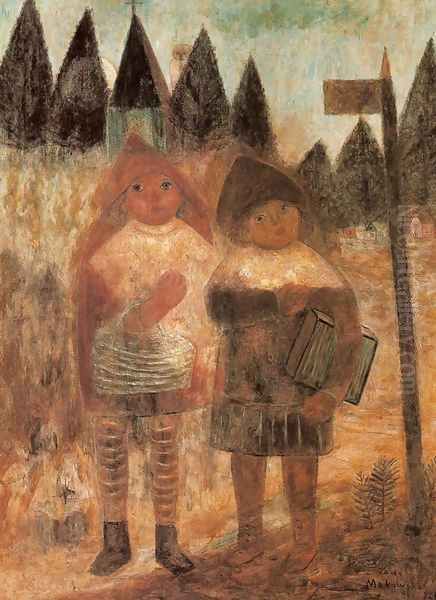 Return from School - view 1
