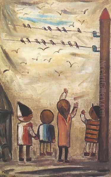 Flight of the Swallows - view 1