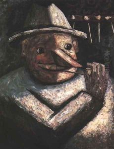 Portrait of a Man with Pipes