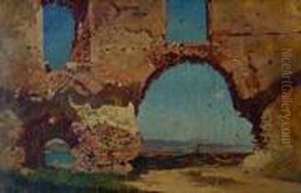 Rovine Romane Sullo Sfondo Della Costiera - view 1