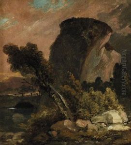 Veduta Paesistica A Pozzuoli by Giacinto Gigante